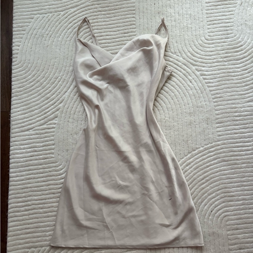 Nasty Gal silky mini dress